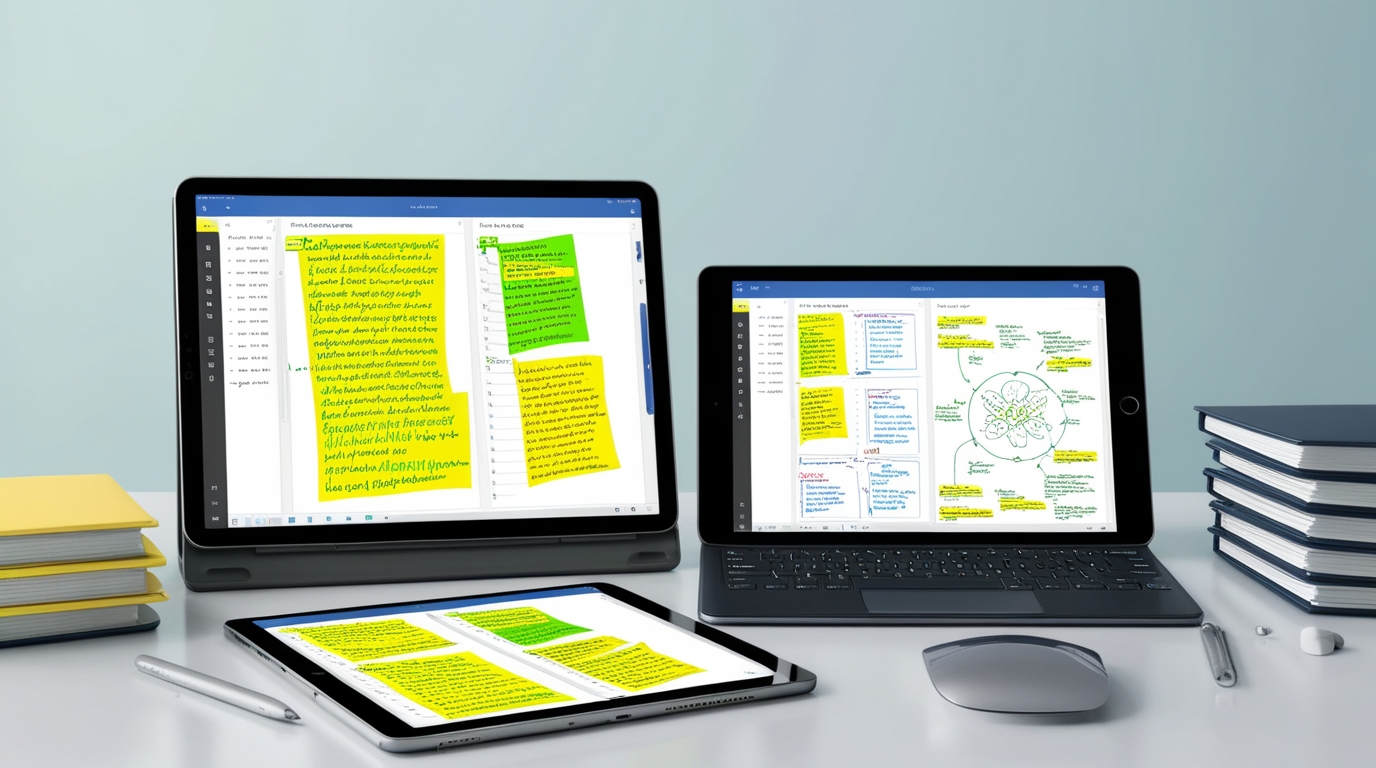 Digital note-taking for students