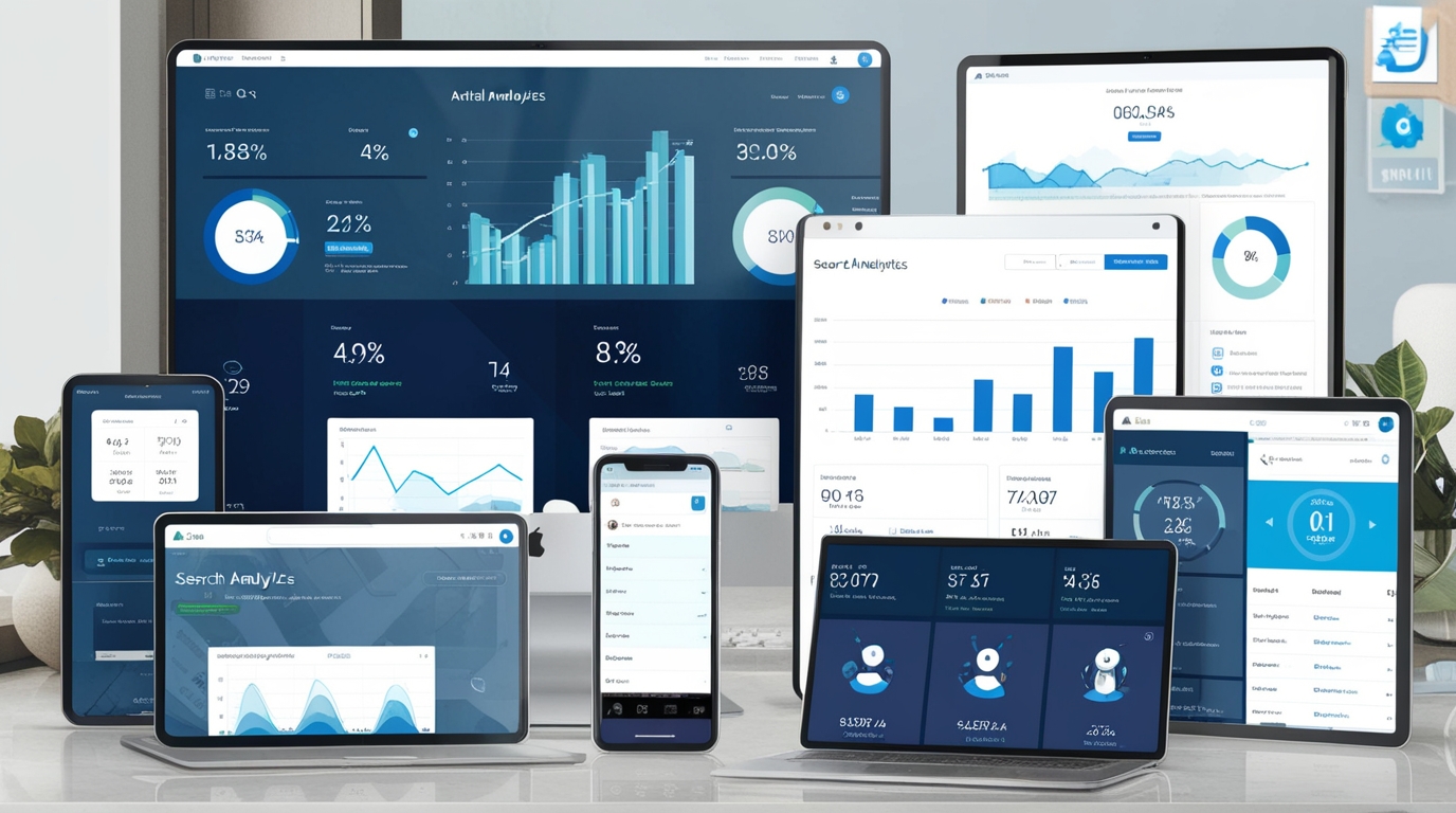 Google Search Console content performance report