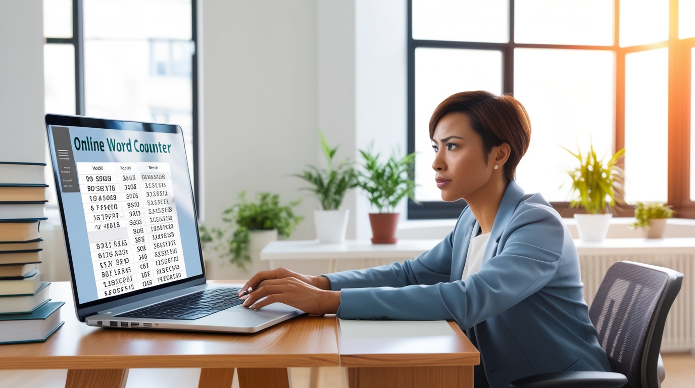 Online word counter tool helping students meet assignment word limits