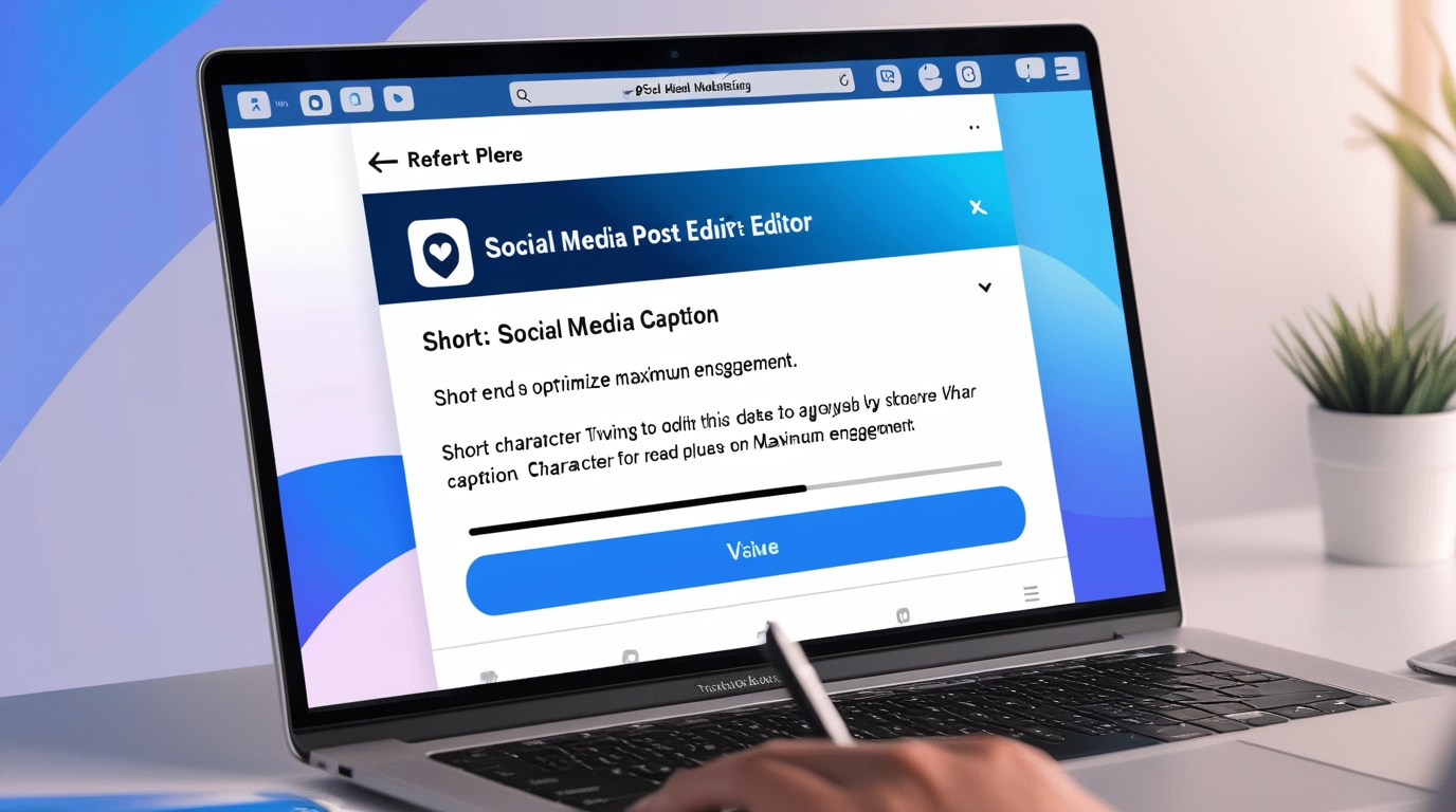 Character count optimization for social media posts