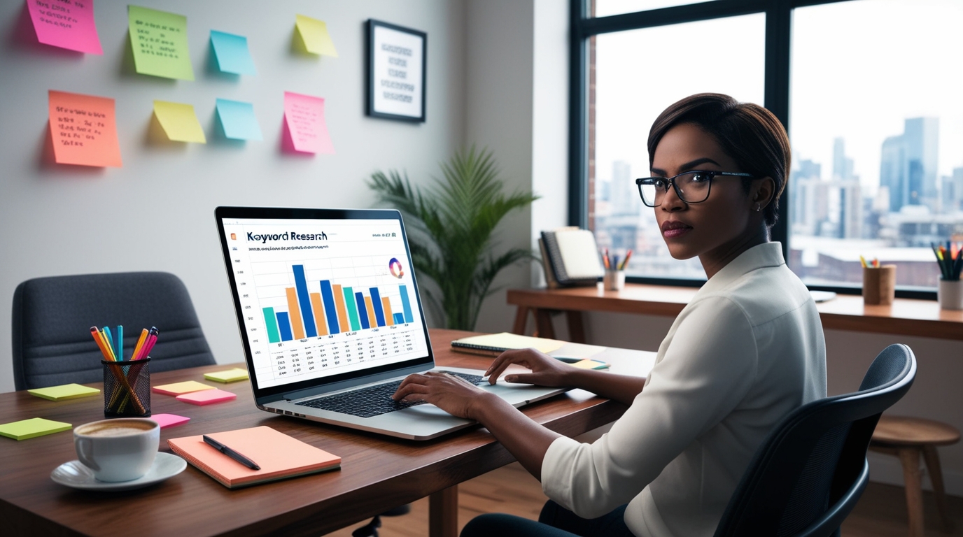 SEO tools helping content creators analyze keywords