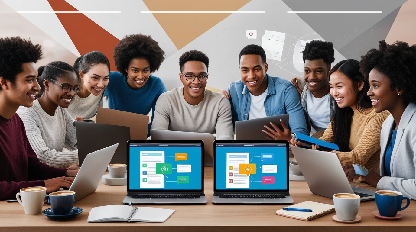 Online collaboration tools for college group projects
