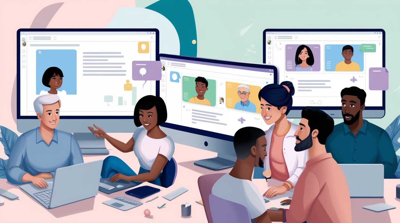 Real-time collaboration using online productivity tools