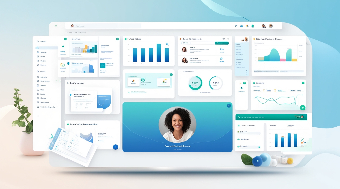 All-in-one digital tools dashboard example